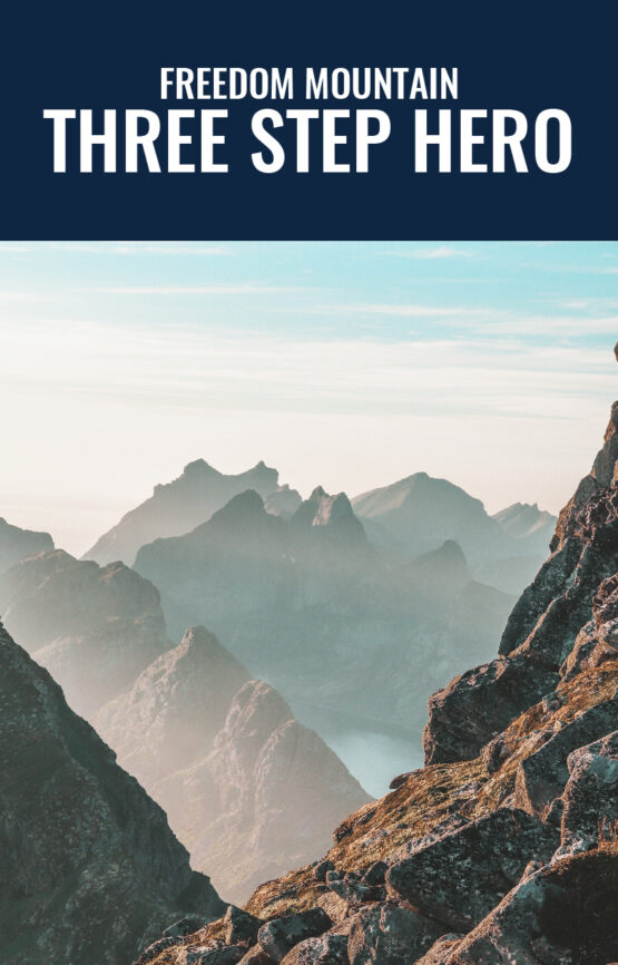 Michael Talbot-Kelly Three Step Hero from Freedom Mountain